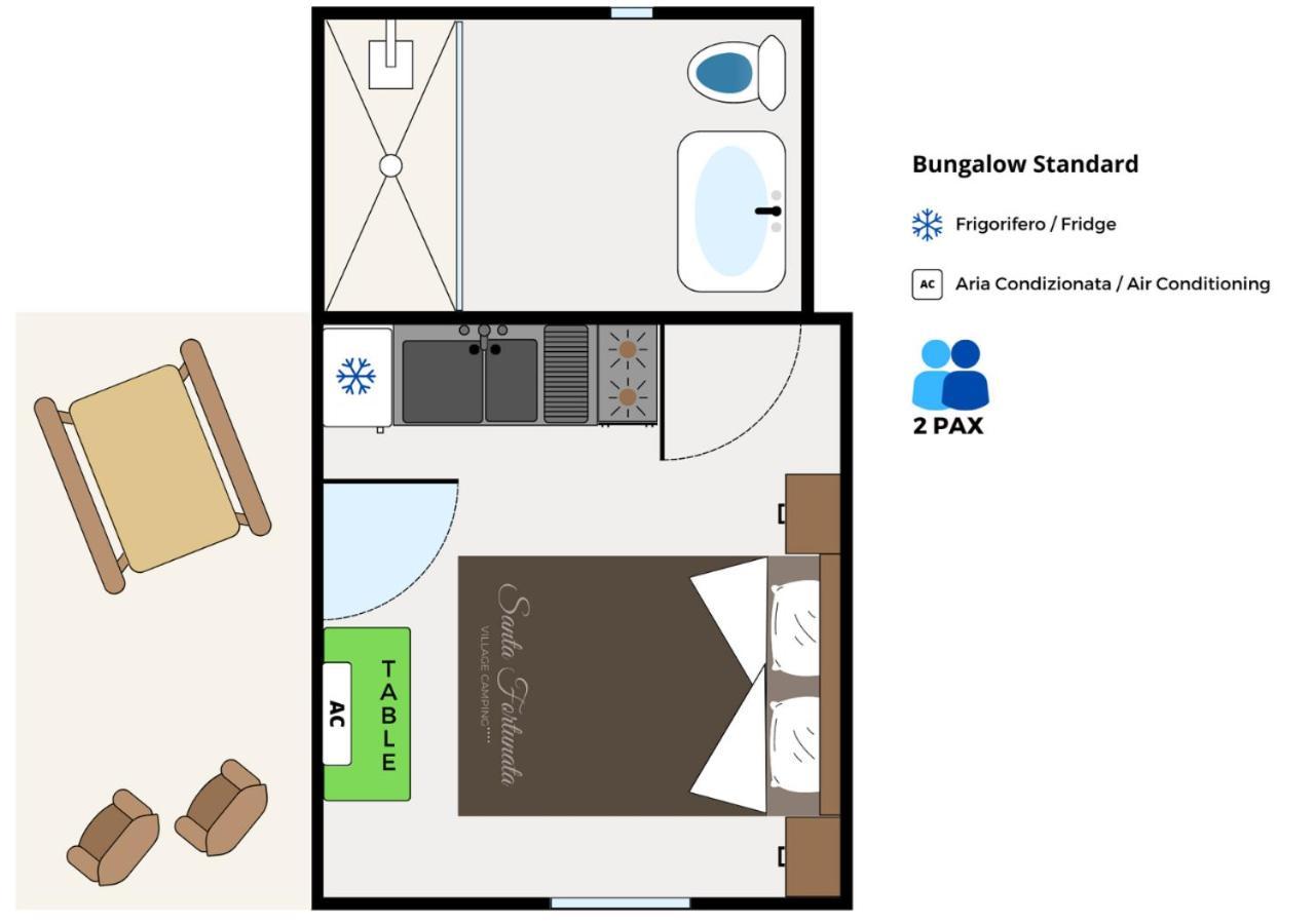 Village Camping Santa Fortunata - Campogaio Sorrento Rom bilde